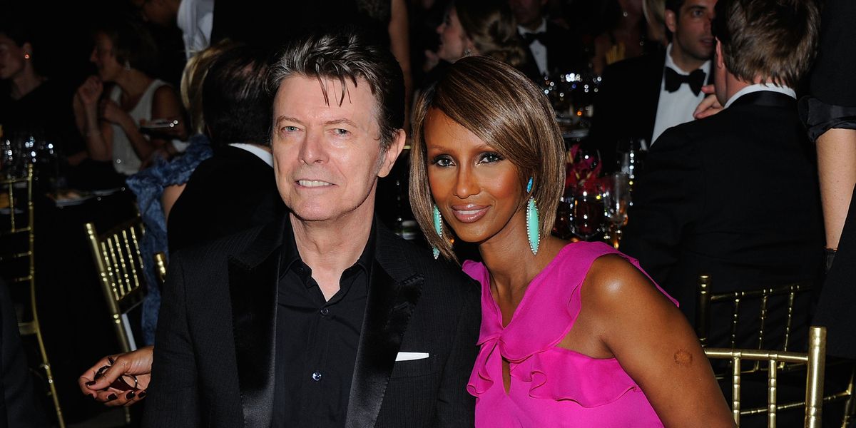 Iman Honors Her Late Husband David Bowie on 10th Anniversary of His Death