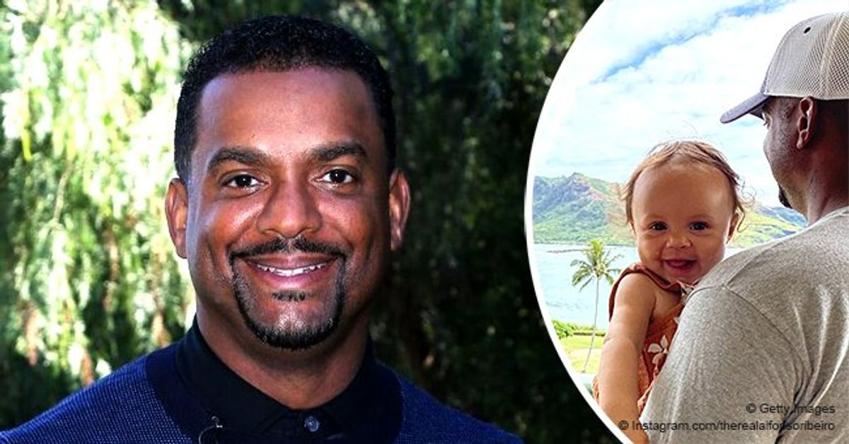 Alfonso Ribeiro's Photo of Baby Daughter Ava Sue Flashing Sweet Smile