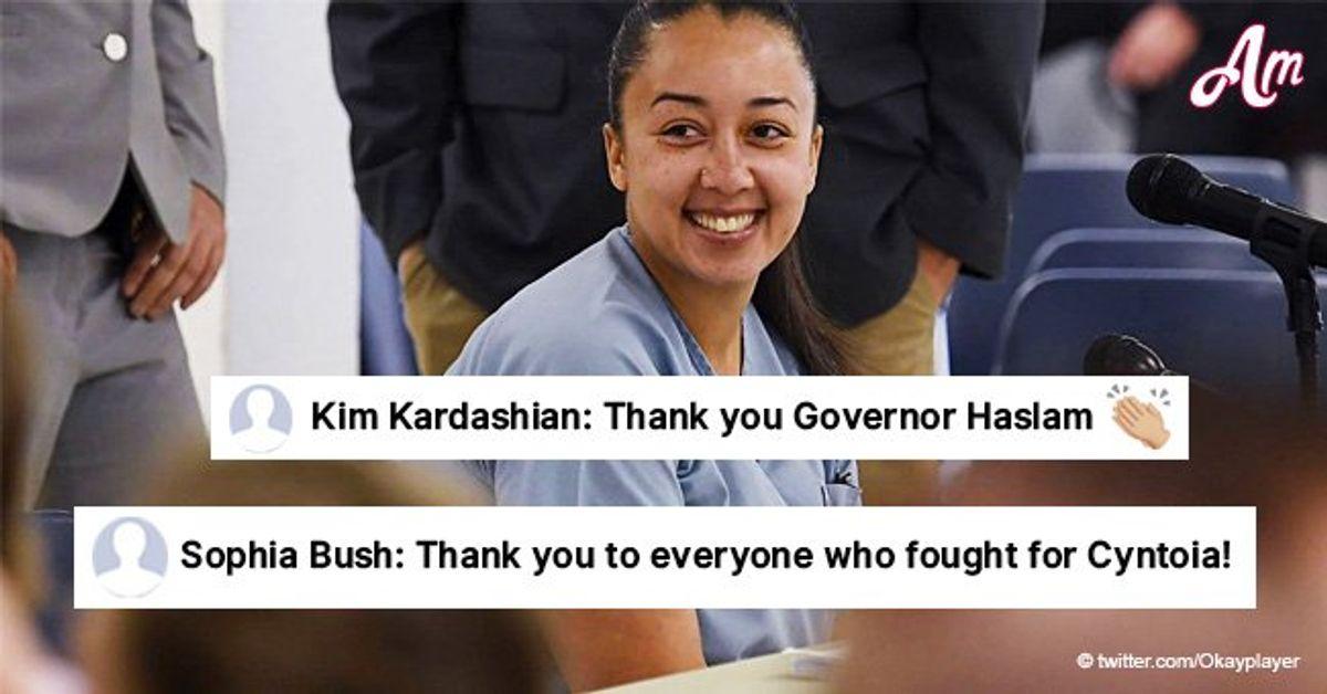 Kim Kardashian and other celebs react to Cyntoia Brown's full clemency