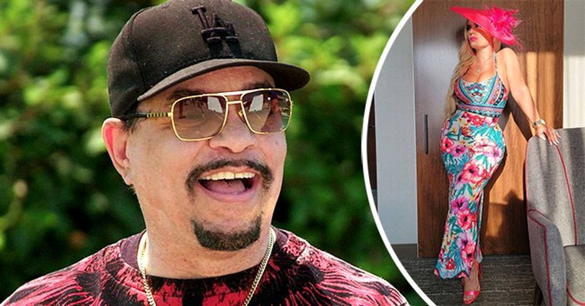 Ice T S Wife Coco Pours Her Curves Into A Tight Skimpy Floral Dress With Cleavage In New Photos