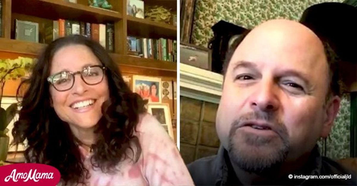 Julia LouisDreyfus and Jason Alexander of 'Seinfeld' Have a Funny