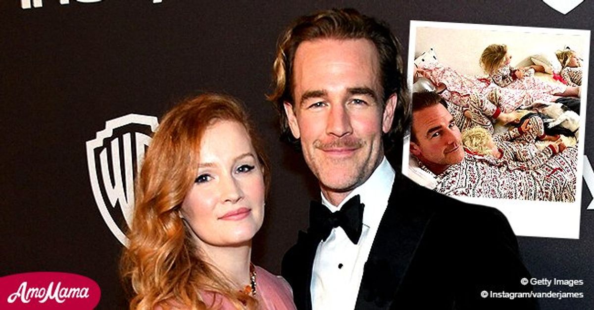James Van Der Beek Reveals His Family Has Officially Entered Christmas