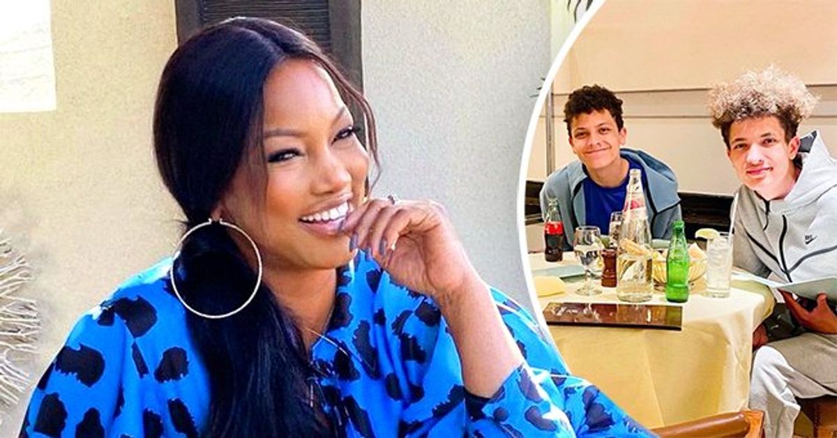 See Garcelle Beauvais Spending Quality Family Time With Her Twin Sons ...