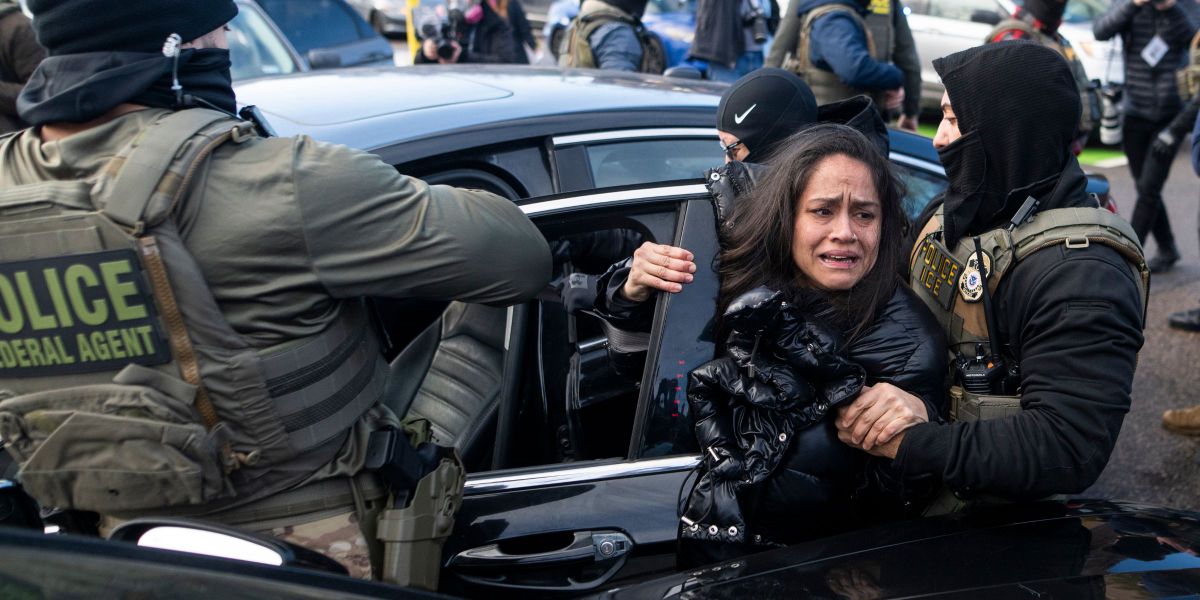 Woman in Viral ICE Video Speaks Out for the First Time: 'I'm Disabled!'