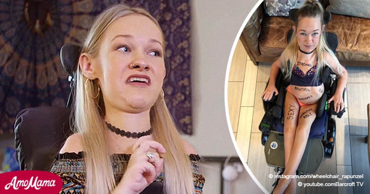 Alex Dacy the 'Wheelchair Rapunzel' Shares Body Positive Messages About  Disability