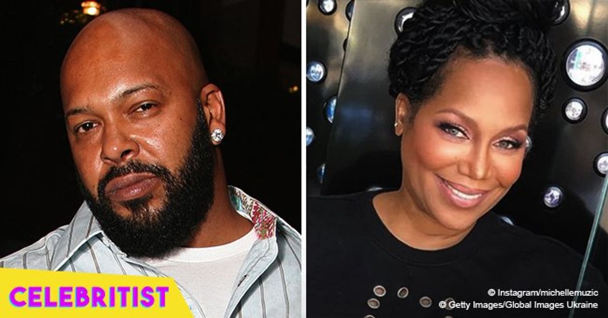 Suge Knight's daughter wears matching high bun hairstyle with her mom ...