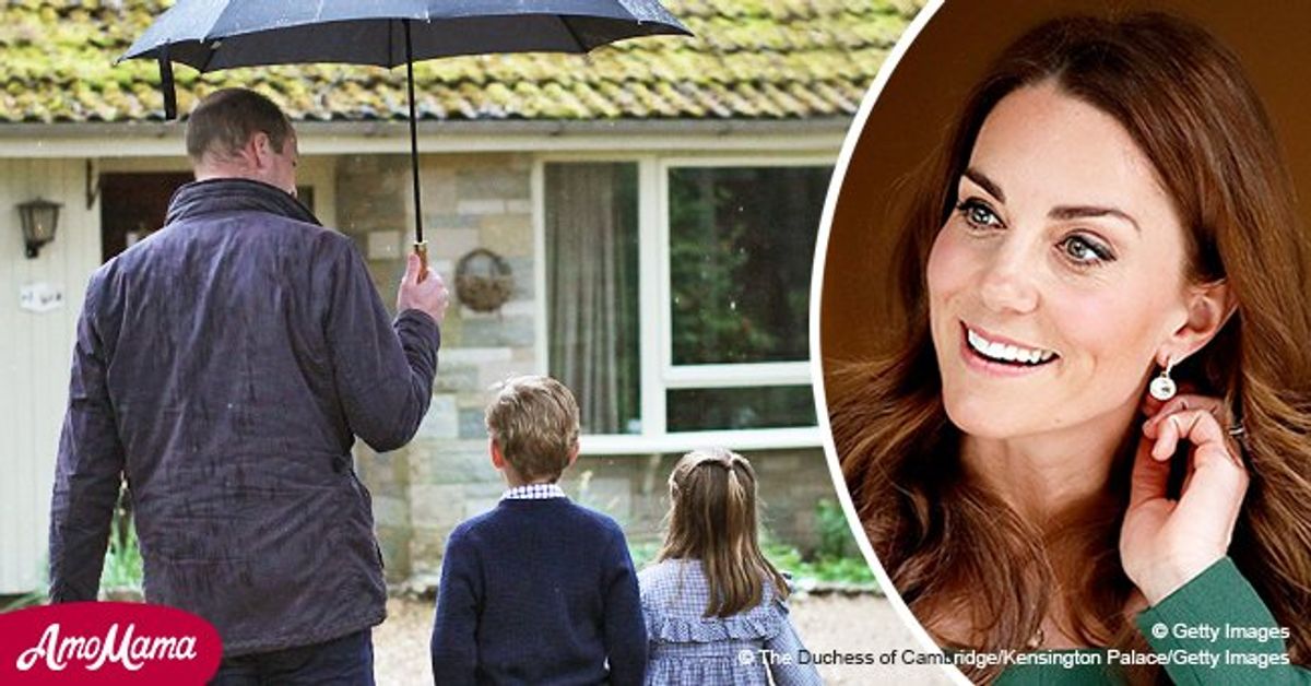 Fans Love How Prince William Shares Umbrella with Prince and