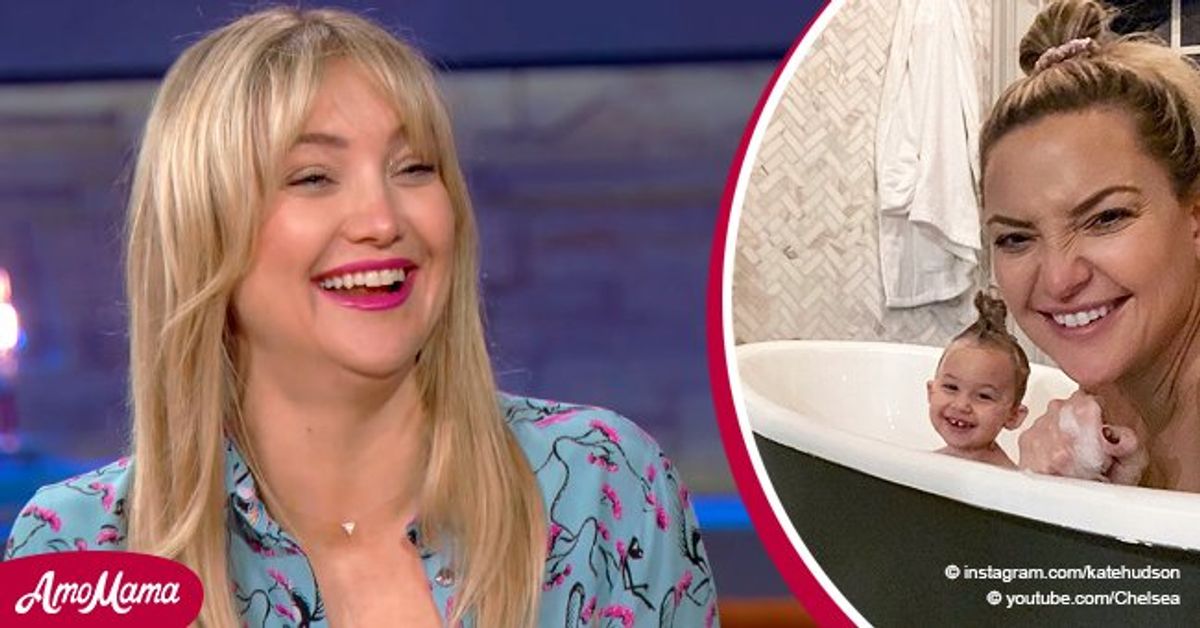 Kate Hudson, 41, Enjoys Soaking in a Bubble Bath with Her Daughter Rani