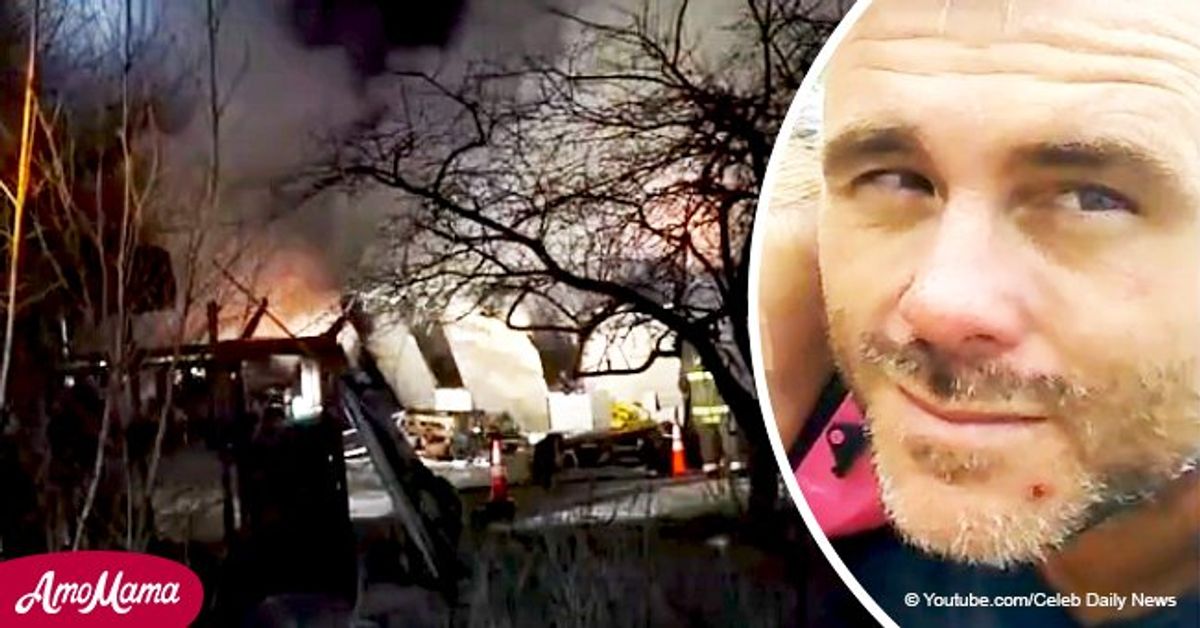 Dad of 2 who escaped with family from their burning home died after ...