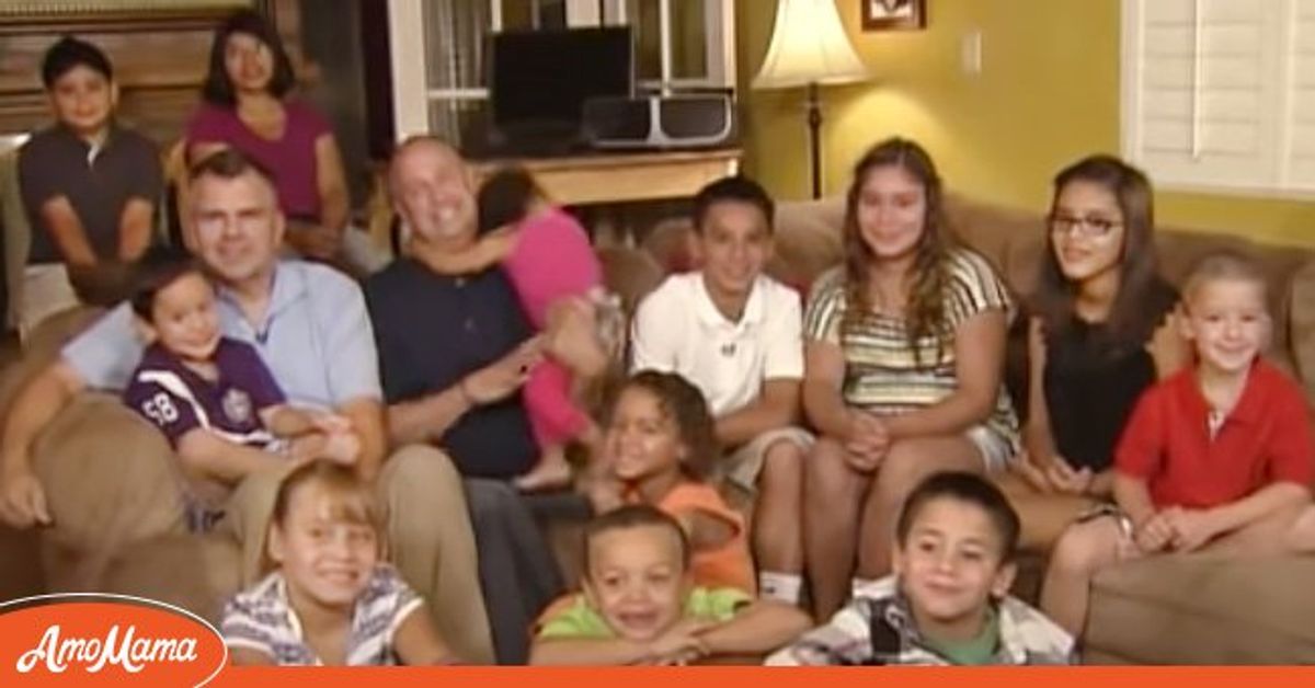 Gay Dads Who Wanted to Adopt an Abandoned Boy End up as Parents to 14 Kids