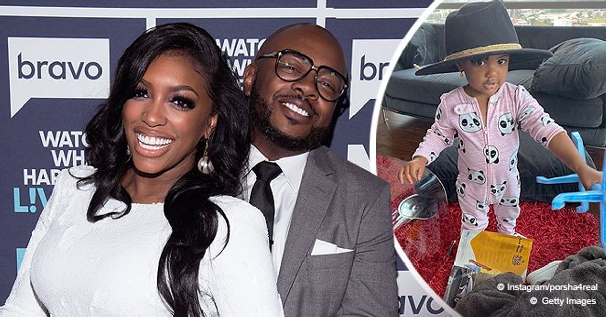 Porsha Williams' Daughter Pilar Poses in Sweet Photo Wearing Her Dad's ...