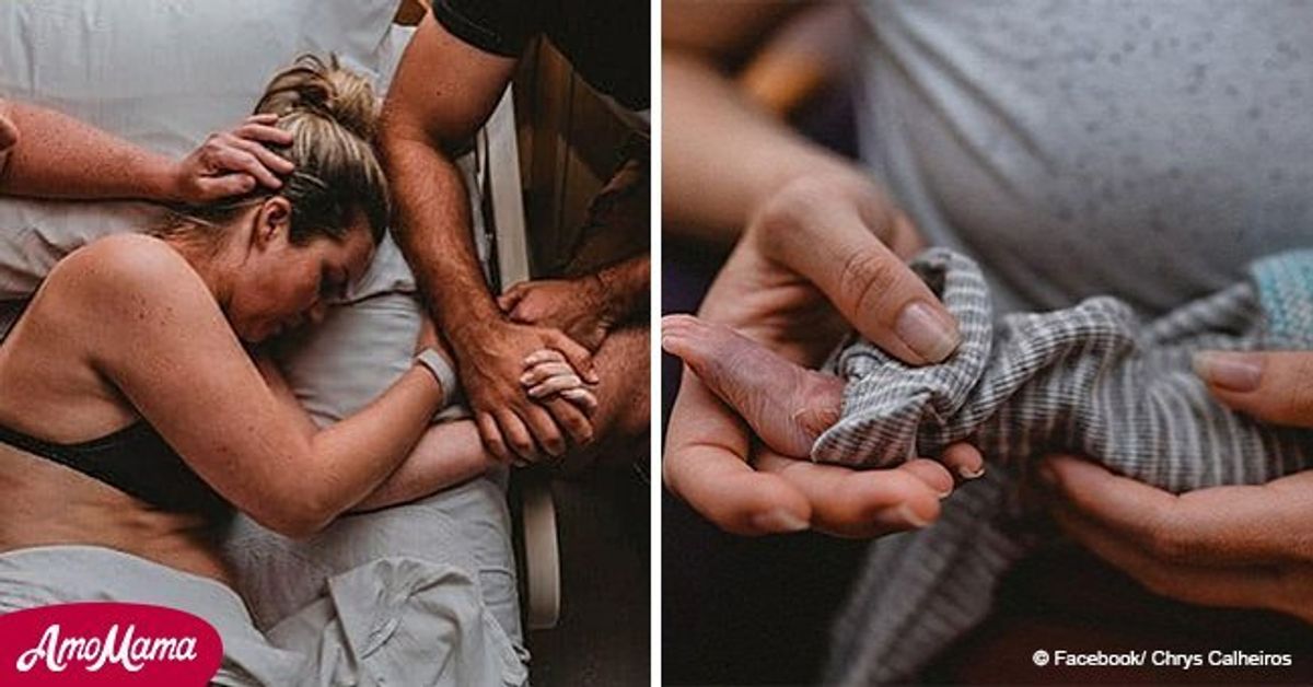 The touching moment a mother gives birth to a stillborn baby boy - and ...