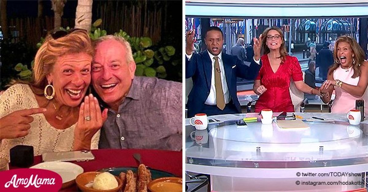 Hoda Kotb Gushes over Her Massive Sapphire and Diamond Engagement Ring