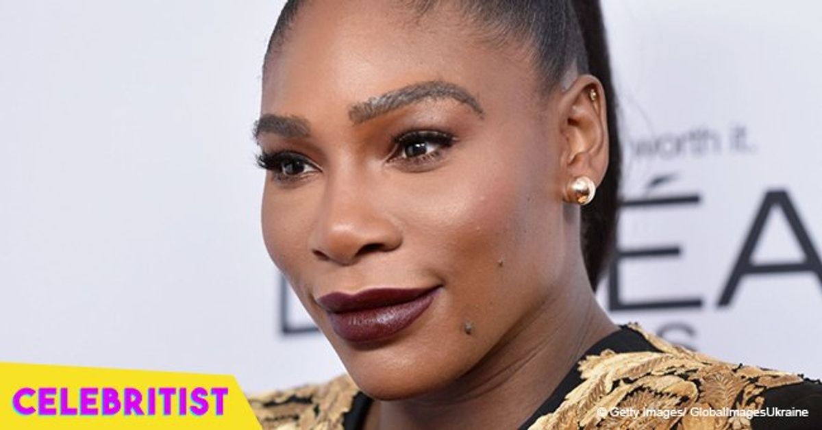 Serena Williams rocks towering crown and regallooking silk gown while