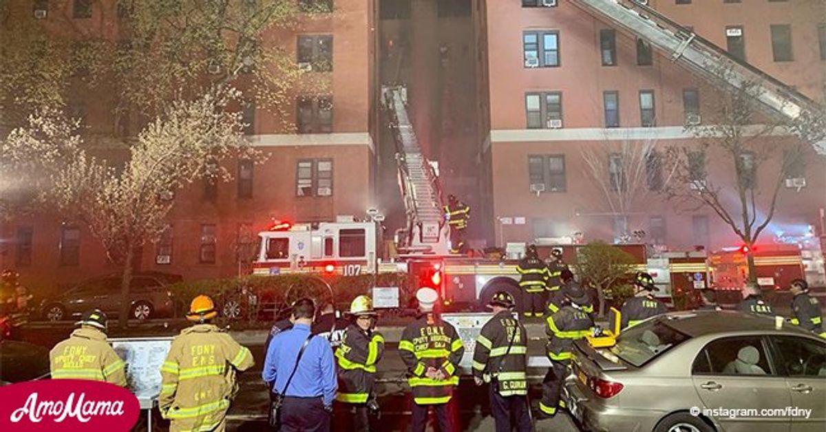Massive Fire In New York — 90 Families Displaced, 21 People Injured ...