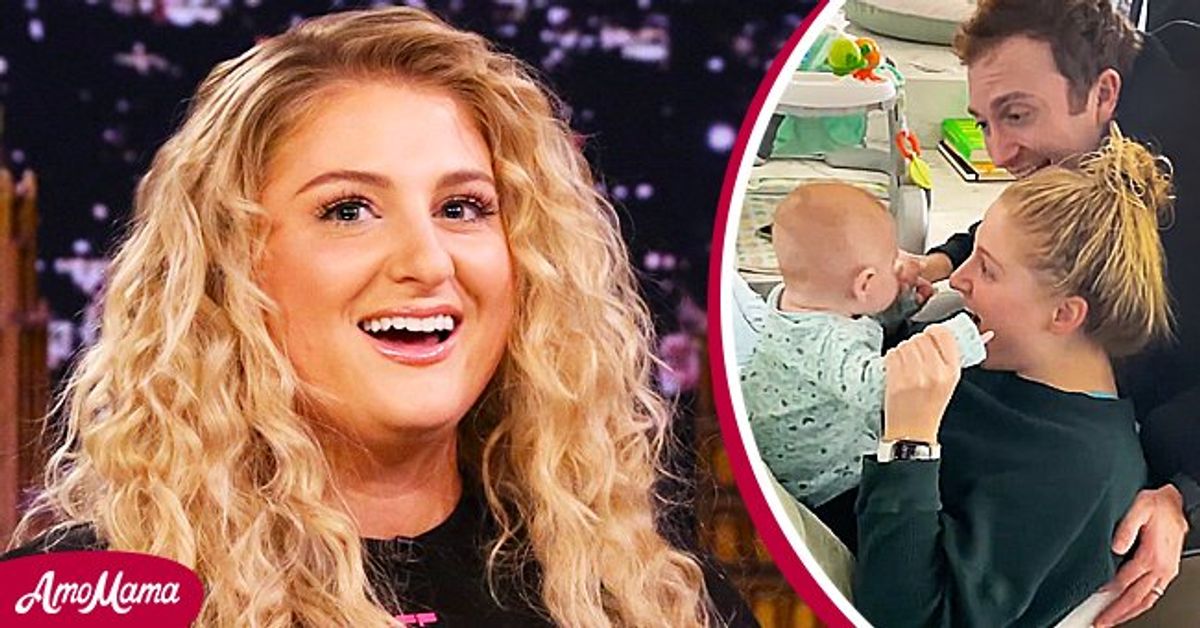 Meghan Trainor Shares Rare Glimpse at Son Riley Saying 'I Love You' to
