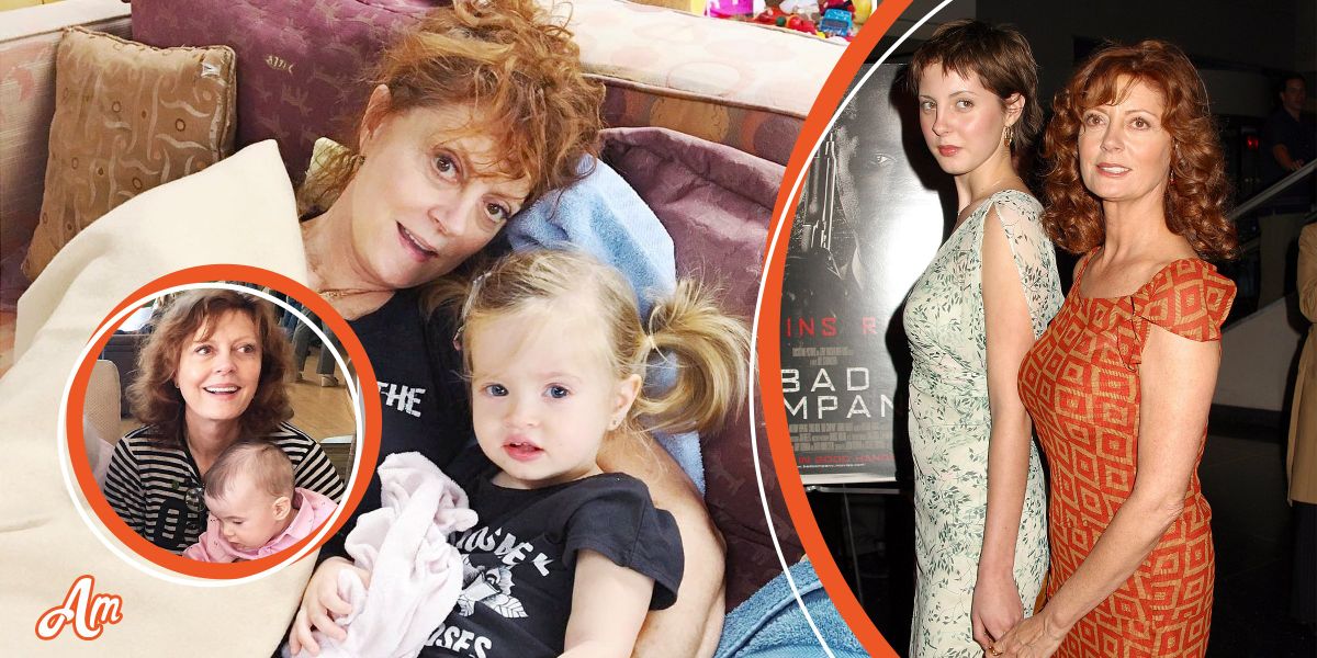 Susan Sarandon Dotes On 3 'Divine' Grandkids At 76 After Helping ...