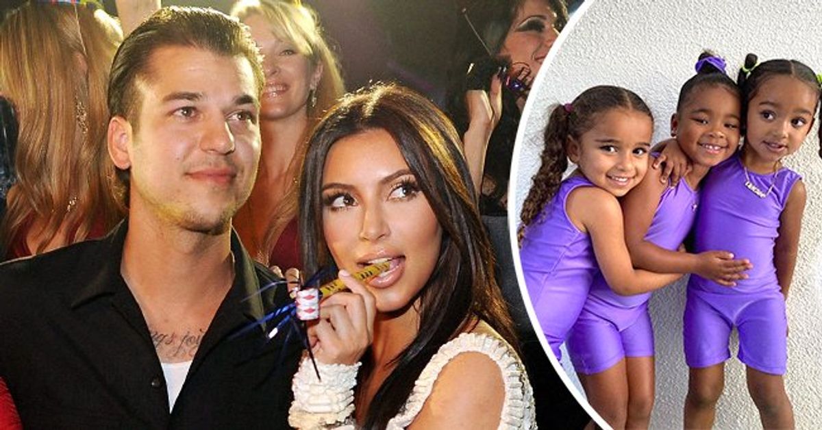 Kardashian Cousins Dream, True, and Chicago Melt Hearts in Matching