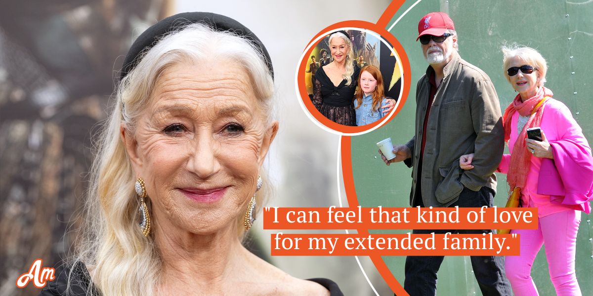 Grandma Helen Mirren Shows Ginger Grandson - She Cried about Child-Free ...