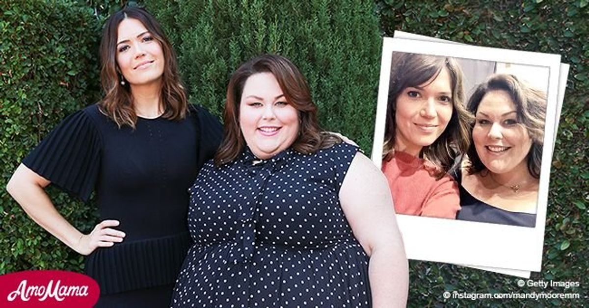 'This Is Us' Star Mandy Moore Shares a Touching Tribute to Chrissy Metz