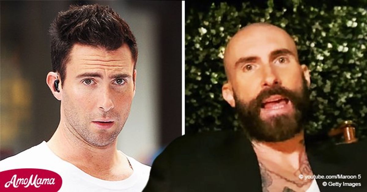 Check Out Adam Levine's New Hairstyle Which He Debuted in Maroon 5's