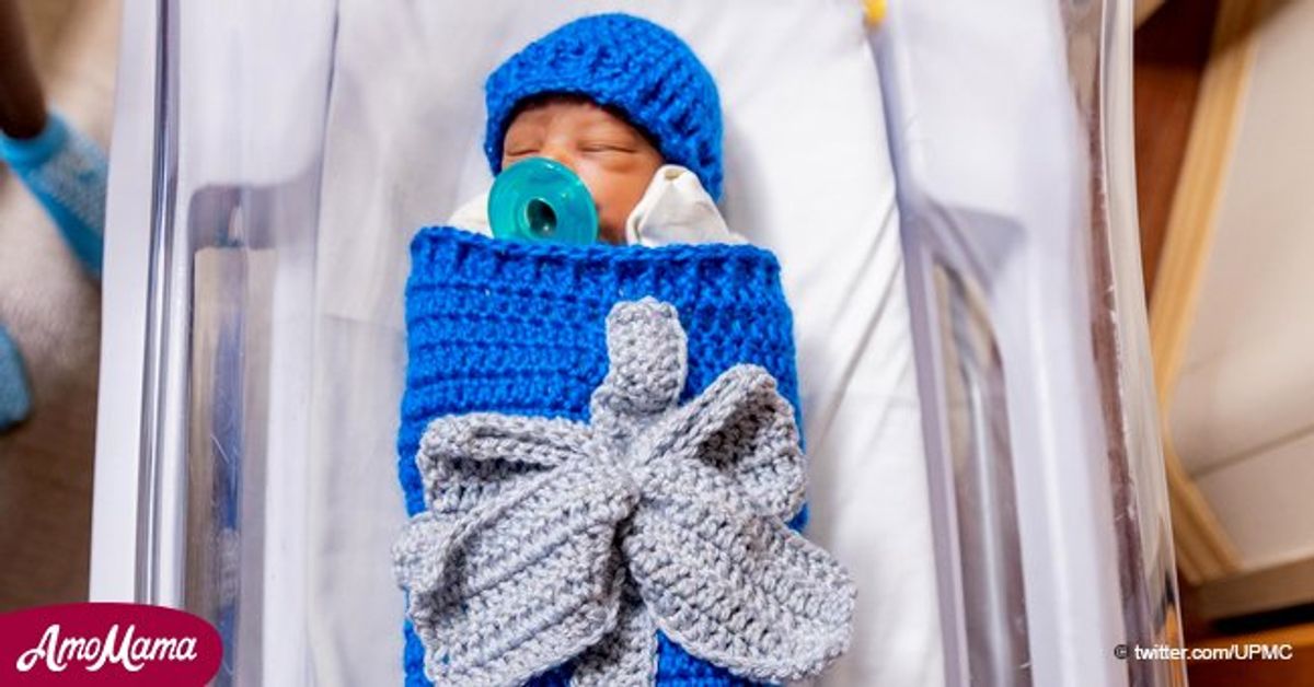 Nurse at Pittsburgh Hospital Swaddles Newborn Babies like Wrapped