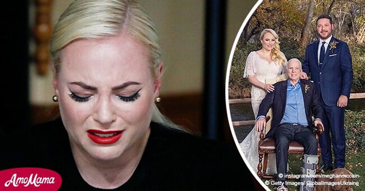 Meghan McCain Shares a Throwback Wedding Photo with Late Father John
