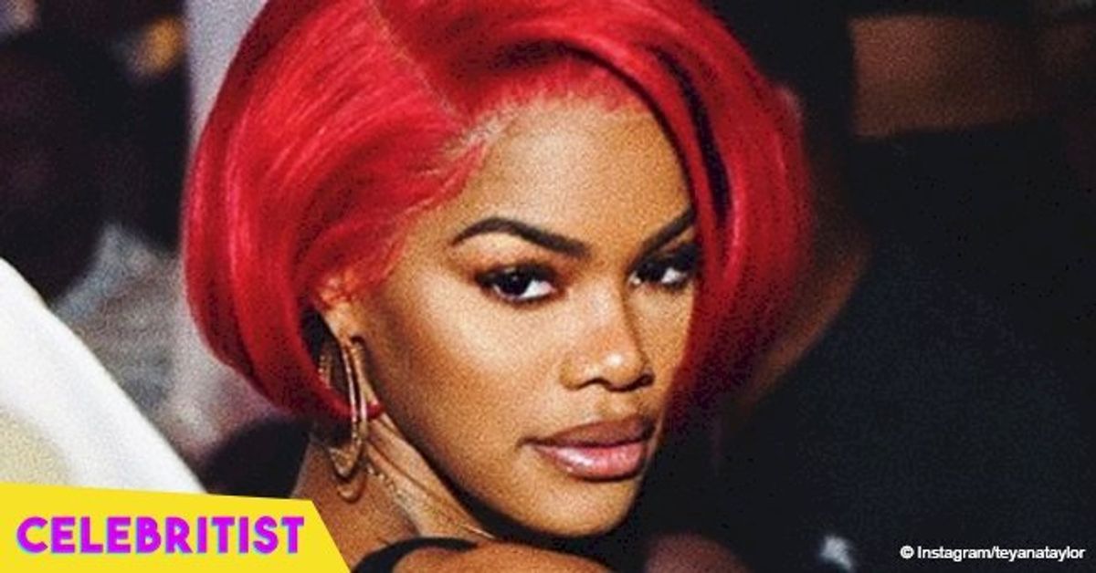 Teyana Taylor turns up the heat with her enviable body in reptile-print ...