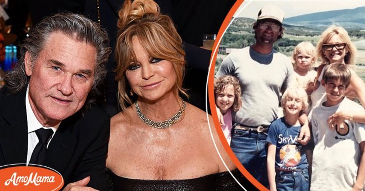 Kurt Russell Took over the Role of a Father to Goldie Hawn’s Kids after ...