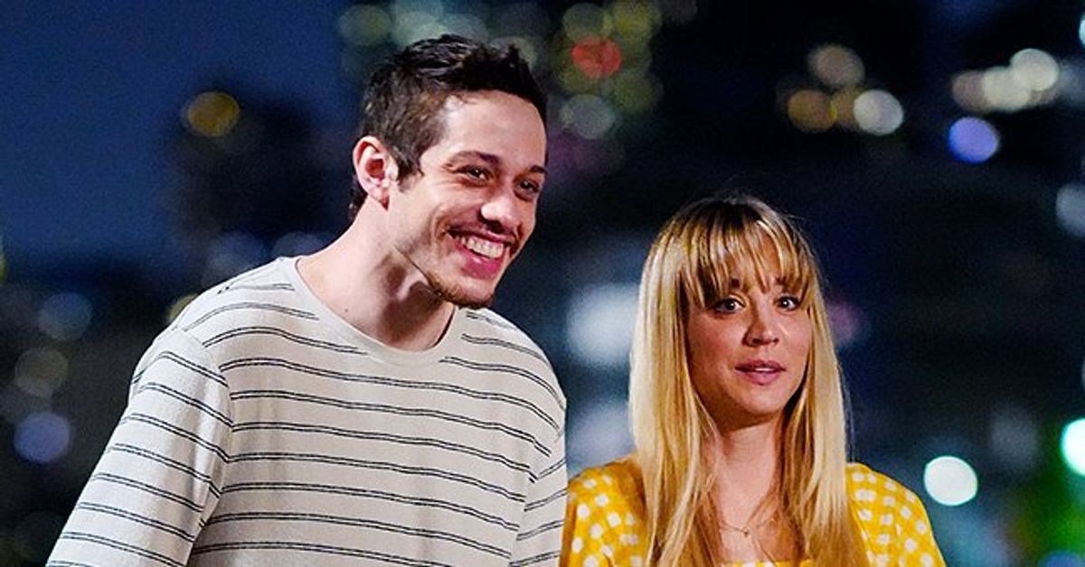 Kaley Cuoco Returns to 'Meet Cute' Set with Pete Davidson after Split