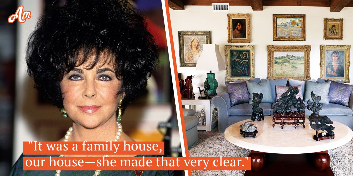Inside Elizabeth Taylor's Home Which Was about Family, Not Fame & Is in Danger of Being Demolished