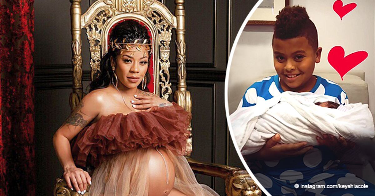 Keyshia Cole Shares New Bump Photo from Her Maternity Shoot after(01)