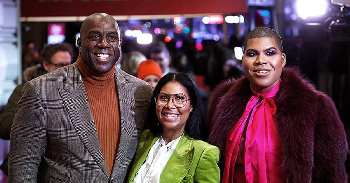 Magic Johnson's Son EJ Flaunts Legs & Caesar Cut in Gucci Ensemble ...