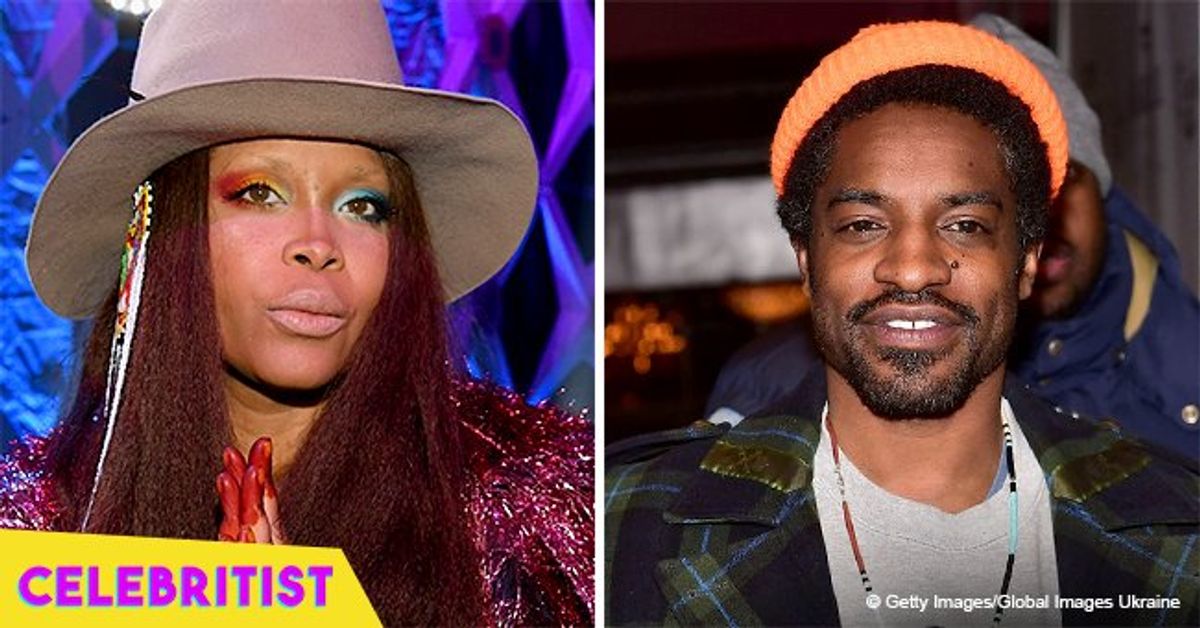 Erykah Badu & Andre 3000 reunite in sweet selfie with son Seven on ...