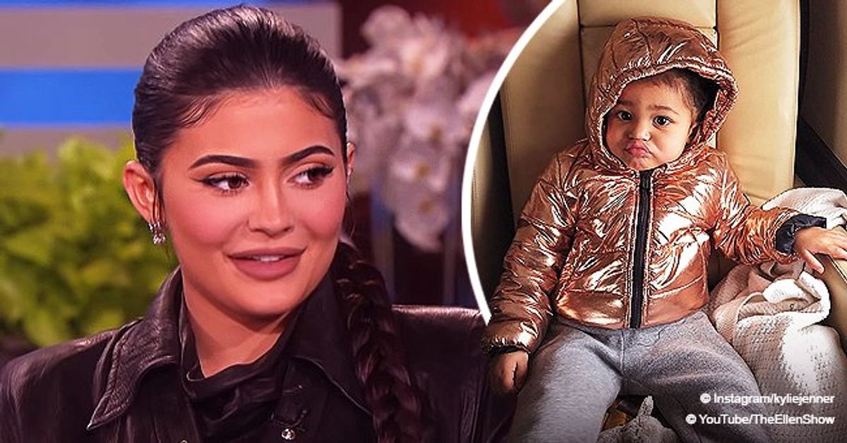 Kylie Jenner's Daughter Stormi Makes Adorable Face as Mom Calls Her the