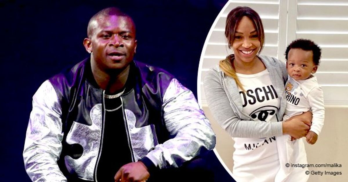 Malika Haqq's Son Ace Looks like Dad OT Genasis as He Poses with Afro(02)