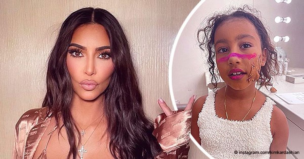 Kim Kardashian's Daughter North West Does Her Own Special Effects