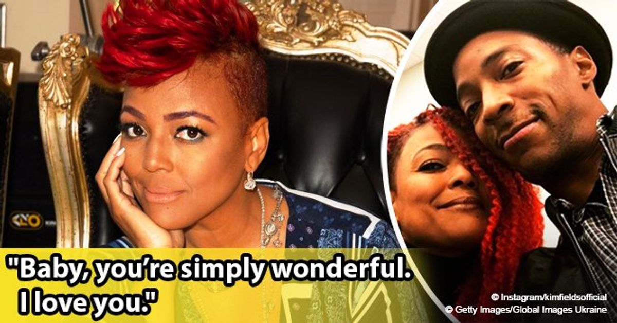 Kim Fields smiles in rare photo with her husband on 1st Thanksgiving ...