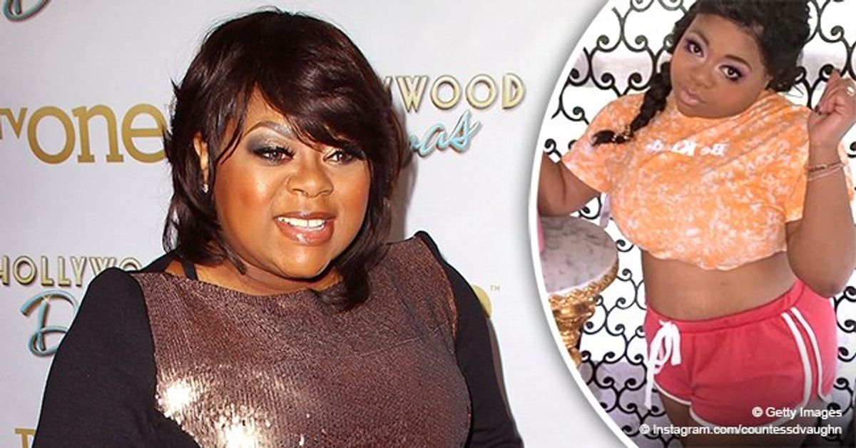 'Moesha' Star Countess Vaughn Flaunts Her Tummy in Orange Crop Top and