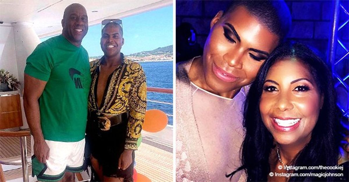 Cookie and Magic Johnson Celebrate Their Son EJ's 28th Birthday with ...