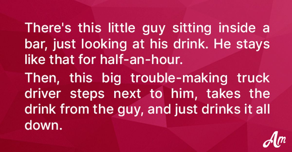 Guy Explains to Truck Driver Why He Is Crying after Having the Worst ...