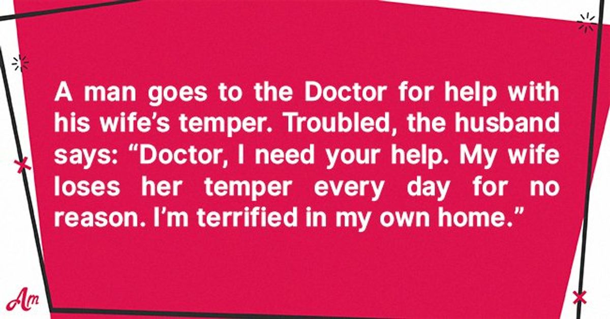 Daily Joke: One Husband Asks the Doctor for Help Concerning His Wife's ...