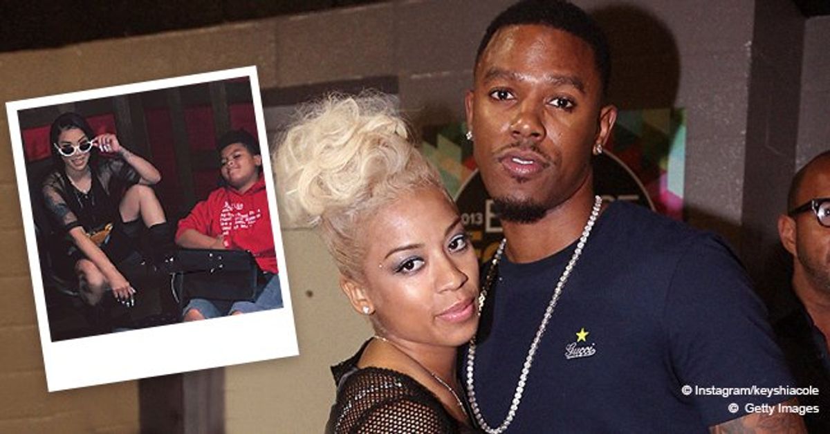 Keyshia Cole & Daniel Gibson's Son Looks Elated as He Poses with His