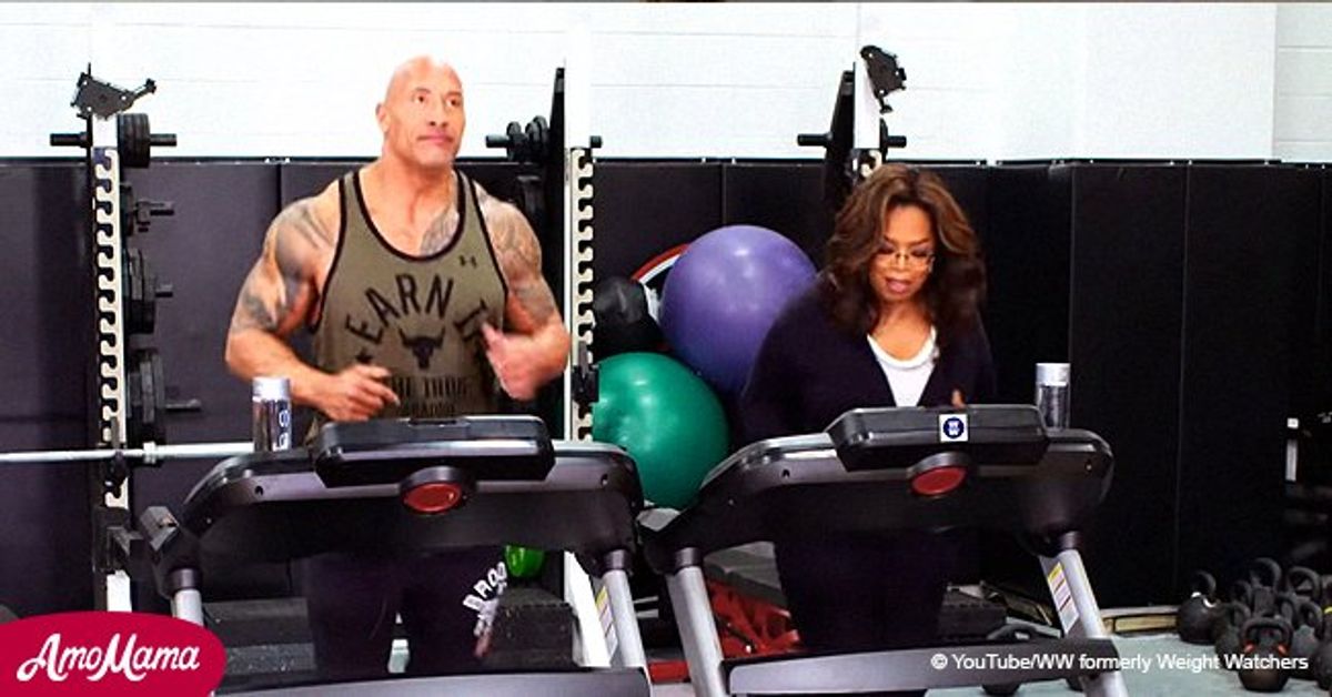 Dwayne Johnson and Oprah Winfrey Joke about Being Running Mates While(02)