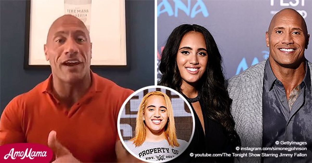 Dwayne Johnson Feels Proud after Daughter Simone Signs Contract with WWE(01)