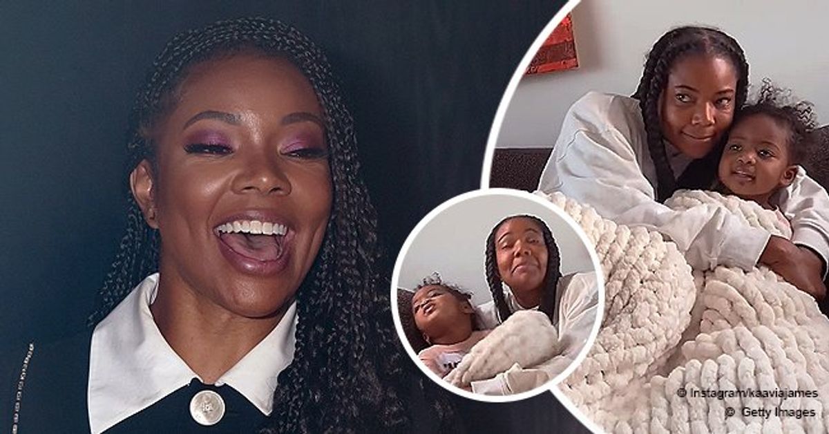 Watch Gabrielle Union's Daughter Kaavia's Reaction as Mom Attempts