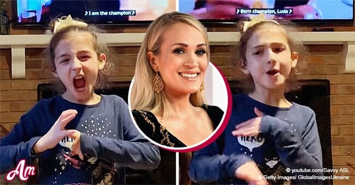 Deaf Girl Nails Carrie Underwood’s Hit Using Sign Language and Proves