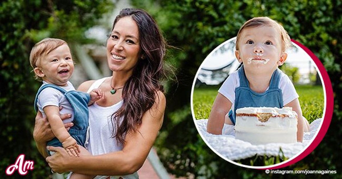 Joanna Gaines Shares Adorable Photos of 1YearOld Son Crew Covered in