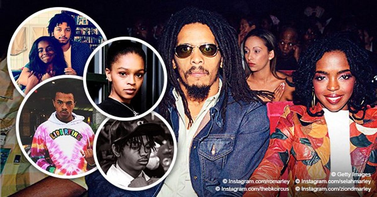 Meet Lauryn Hill and Ex Rohan Marley's 5 Beautiful Children