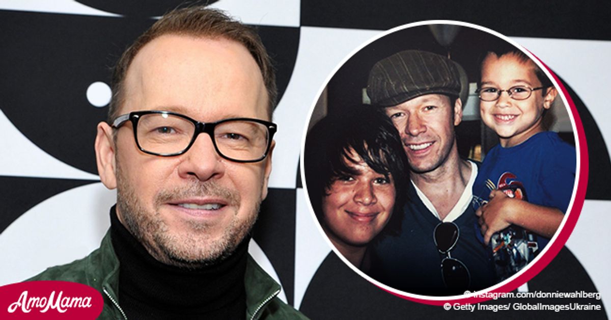 Donnie Wahlberg of 'Blue Bloods' Fame Shares a Rare Photo with His Sons(02)